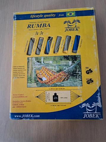 Jobek Rumba hangmat.  beschikbaar voor biedingen