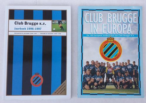 Club Brugge in Europa + Jaarboek 1996-1997, Boeken, Sportboeken, Zo goed als nieuw, Balsport, Ophalen of Verzenden
