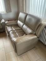 Salon (driezit + tweezit), Ophalen, Gebruikt, Leer