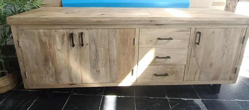 Buffet bois massif, Huis en Inrichting, Kasten | Buffetkasten, Zo goed als nieuw, Met lade(s), Met deur(en), Overige houtsoorten