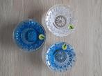 Set van 3 kristallen kaarsenhouders Waterford, Ophalen, Overige materialen, Nieuw, Wit