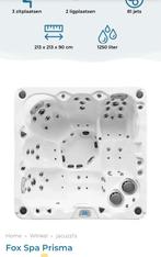 Jacuzzi fox spa prisma, Tuin en Terras, Ophalen, Zo goed als nieuw, Afdekzeil, Vast