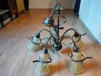 Luster, Huis en Inrichting, Lampen | Kroonluchters, Ophalen, Zo goed als nieuw, Landelijk