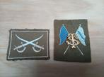 Set van twee ABL-badges, Verzamelen, Ophalen of Verzenden, Landmacht, Embleem of Badge