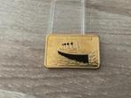 Titanic gouden plaatje, Verzamelen, Ophalen of Verzenden, Zo goed als nieuw, Film, Beeldje, Replica of Model