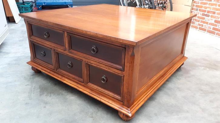 Prachtige stijlvolle salontafel, Huis en Inrichting, Tafels | Salontafels, Zo goed als nieuw, Vierkant, Ophalen