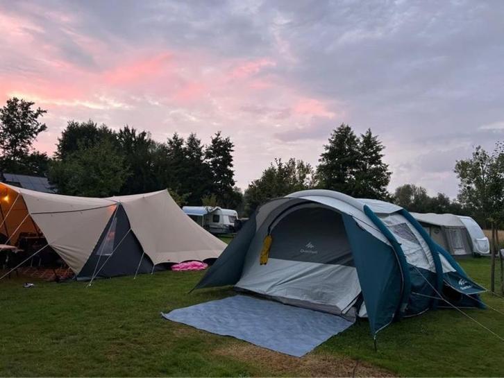 Decathlon air seconds 5.2 fresh & black, Caravans en Kamperen, Tenten, tot en met 5, Zo goed als nieuw, Ophalen