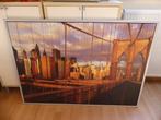 Cadre Ikea Vilshult "Pont de Brooklyn", Ophalen, Gebruikt, 125 cm of meer, Foto of Poster