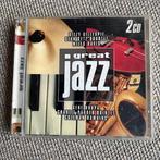 2CD Great Jazz - Miles Davis, Dizzy Gillespie,..., Enlèvement ou Envoi, Jazz