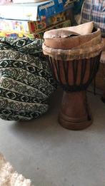 Djembe met zak, Muziek en Instrumenten, Percussie, Ophalen, Gebruikt, Trommel