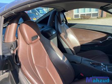 MERCEDES SLK R171 bruin interieur leer stoel 2005-2011 beschikbaar voor biedingen