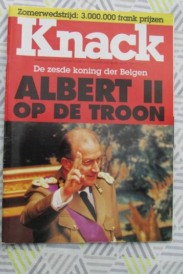 Albert II op de troon- voor Royalty watchers beschikbaar voor biedingen