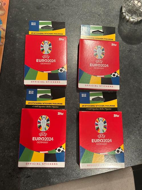 Topps euro 2024 suisse edition Ecopacks 29+1, Hobby en Vrije tijd, Stickers en Plaatjes, Ophalen of Verzenden