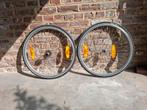 Roues 24" de vélo + catadioptre pneus neufs, Cordo, Algemeen, Zo goed als nieuw, Ophalen