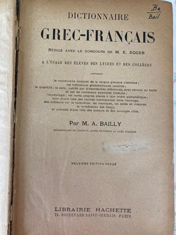 woordenboek Grieks Frans