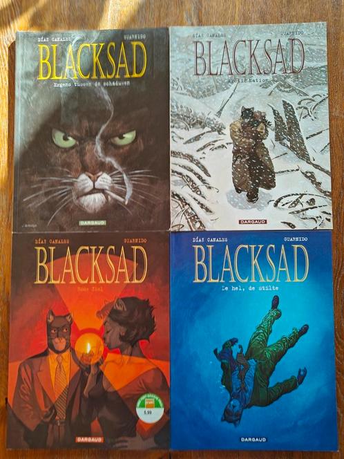 Blacksad deel 1 tot 4. SC, Boeken, Stripverhalen, Zo goed als nieuw, Ophalen of Verzenden