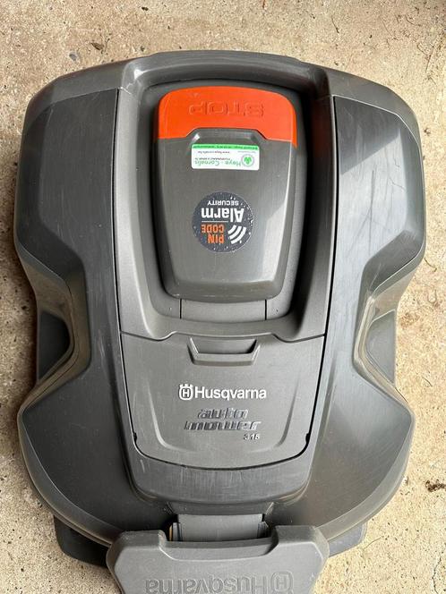 Husqvarna Automower 315, Tuin en Terras, Robotmaaiers, Gebruikt, 20 tot 25 cm, Ophalen