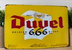 Metalen reclamebord Duvel, Ophalen of Verzenden, Nieuw, Reclamebord, Plaat of Schild, Duvel