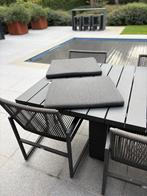 Tuinset, Tuin en Terras, Tuinsets en Loungesets, Ophalen, Gebruikt, Aluminium, 8 zitplaatsen