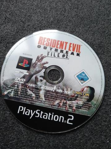 Jeu PS2 Resident Evil Outbreak : File #2 disponible aux enchères