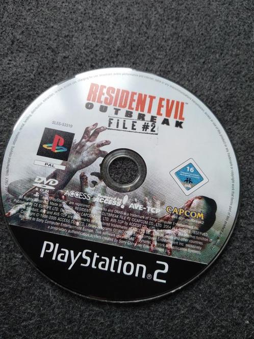 Jeu PS2 Resident Evil Outbreak : File #2, Consoles de jeu & Jeux vidéo, Jeux | Sony PlayStation 2, Utilisé, Shooter, 3 joueurs ou plus