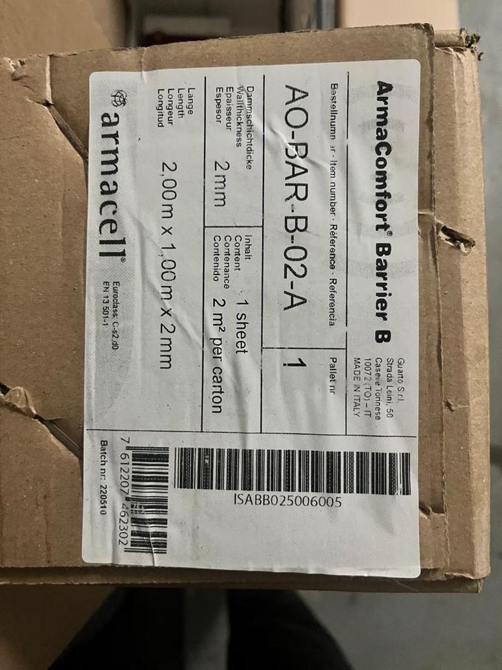 Armacomfort isolatie, Caravans en Kamperen, Mobilhomes, Particulier, Ophalen