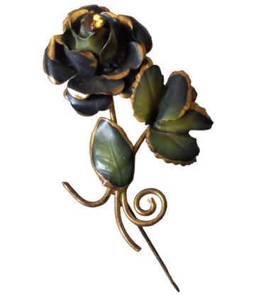 vintage Oostenrijkse "roos" broche. beschikbaar voor biedingen