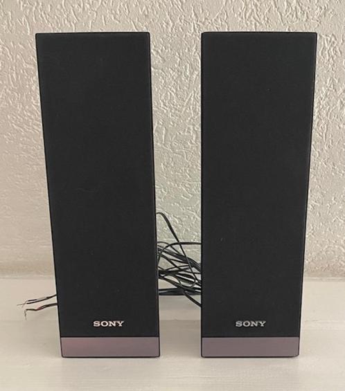 Sony luidsprekerboxen ss-TSF300, Audio, Tv en Foto, Luidsprekerboxen, Zo goed als nieuw, Front, Rear of Stereo speakers, Sony