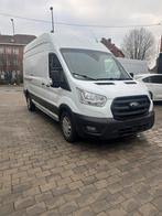 Ford Transit L3H3 2023 88.000 km automaat, Auto's, Stof, 1995 cc, 4 cilinders, Wit