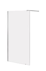 Douchescherm - paspartoe, 200cm, chroom, Ophalen, Nieuw, Chroom, Douche