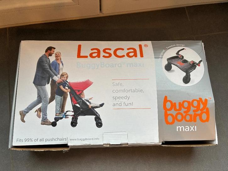 Lascal meerijplankje Buggy Board Maxi, Kinderen en Baby's, Buggy's, Gebruikt, Overige merken, Ophalen of Verzenden