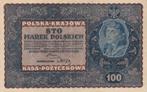 100 marek polen 1919, Postzegels en Munten, Bankbiljetten | Europa | Niet-Eurobiljetten, Ophalen of Verzenden, Polen, Los biljet