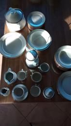 Koffie en eetservies 12 delig winterling marktleuthen gouden, Antiek en Kunst, Antiek | Servies compleet, Ophalen