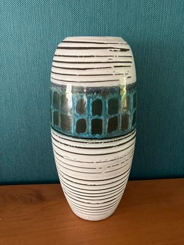 Vase Scheurich vintage de l'Allemagne de l'Ouest 224-37, Enlèvement ou Envoi