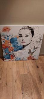 Audrey Hepburn canvas, Ophalen of Verzenden