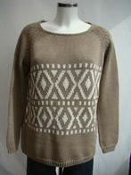 Trui in Taupe/Wit Design maat XL., Nieuw, Mer du Nord, Bruin, Maat 46/48 (XL) of groter