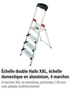 Escabeau 4 marches de qualité professionnelle, Doe-het-zelf en Bouw, Ladders en Trappen, Ophalen, Zo goed als nieuw