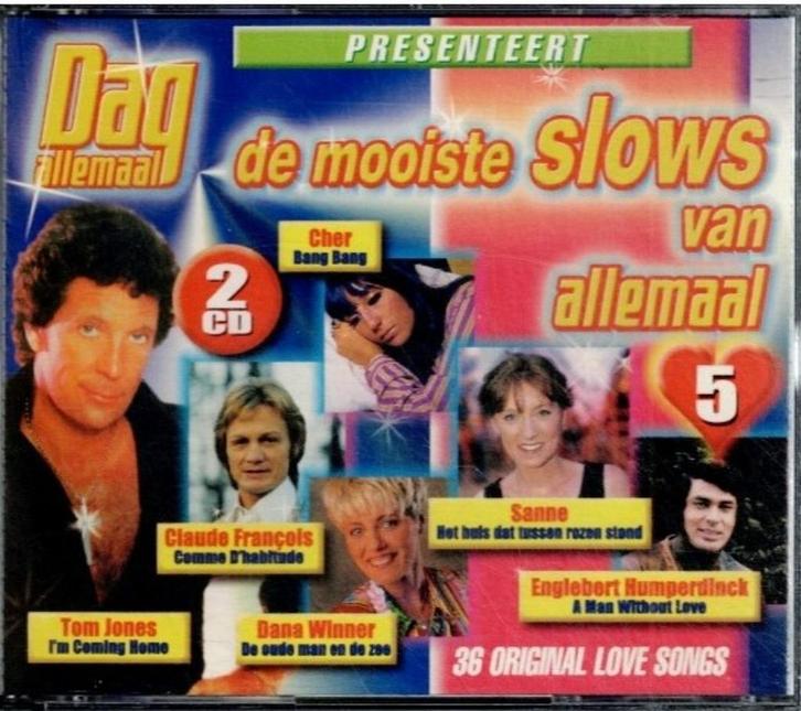 2 x cd   -   De Mooiste Slows Van Allemaal - 5, Cd's en Dvd's, Cd's | Overige Cd's, Ophalen of Verzenden