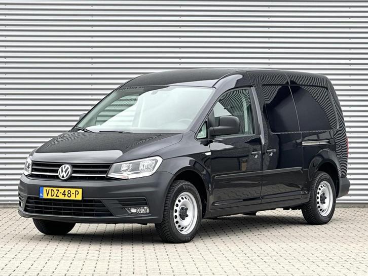 Volkswagen Caddy 2.0 TDI L2 Maxi Automaat DSG|Trekhaak|Cruis, Autos, Camionnettes & Utilitaires, Entreprise, Achat, ABS, Phares directionnels