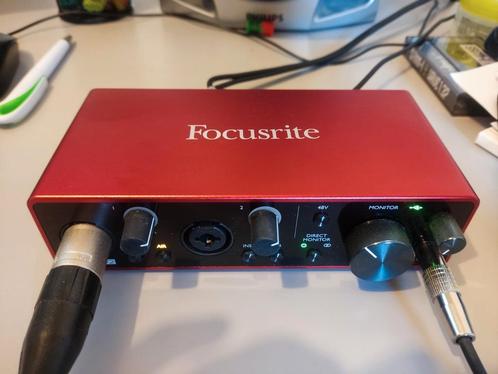 Focusrite Scarlett 2i2 (3rd Gen) - als nieuw, Computers en Software, Geluidskaarten, Zo goed als nieuw, Ophalen of Verzenden