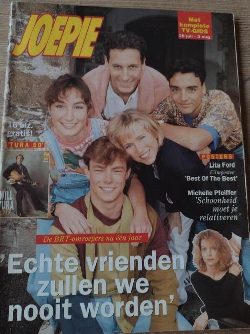 JOEPIE MAGAZINE 1990: GERT VERHULST-16 blz WILL TURA 50 etc, Verzamelen, Tijdschriften, Kranten en Knipsels, Tijdschrift, 1980 tot heden