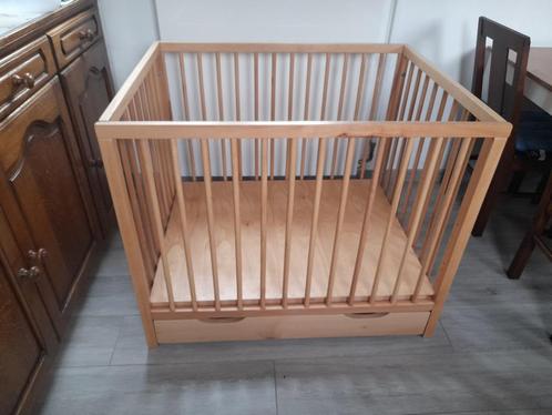 Babypark met lade, Kinderen en Baby's, Babyparken, Gebruikt, Rechthoekig, In hoogte verstelbaar, Lade, Ophalen of Verzenden