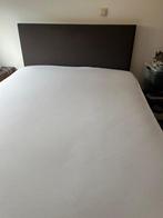 Tweepersoons bed, Huis en Inrichting, Slaapkamer | Bedden, Ophalen, Gebruikt, Wit, Tweepersoons