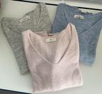 3 pulls à col en V H&M taille M, Enlèvement ou Envoi, Comme neuf, Taille 38/40 (M), Gris