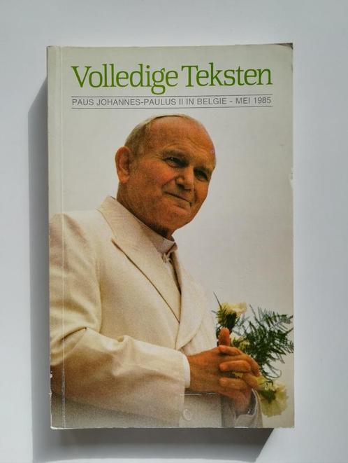 Volledige teksten: Paus Johannes-Paulus II in België: 1985, Livres, Religion & Théologie, Utilisé, Christianisme | Catholique