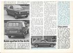 RELIANT range 1977, Ophalen of Verzenden, Zo goed als nieuw, Overige merken