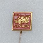 SP0927 Speldje 1904 Spyker rood, Verzamelen, Speldjes, Pins en Buttons, Gebruikt, Ophalen of Verzenden