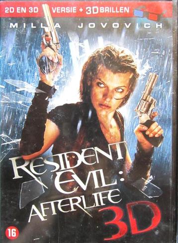 DVD ACTIE- RESIDENT EVIL AFTERLIVE 3D beschikbaar voor biedingen