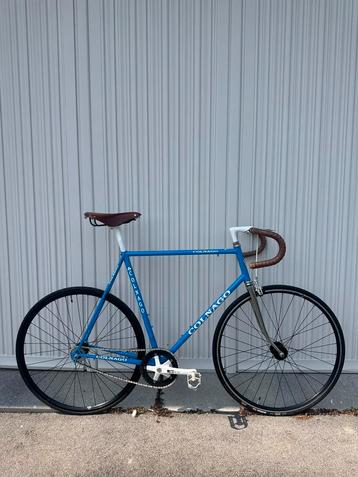 Fixie rétro sur mesure Colnago (1982), Vélos & Vélomoteurs, 55 à 59 cm, Enlèvement, Colnago Ernesto, Années 60 ou plus récent