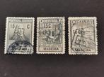 Madeira 1925 - met opdruk 15 C in zwart - tax zegels, Ophalen of Verzenden, Portugal, Gestempeld